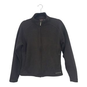 Merrell Polartec Brown Zip Jacket Size XL